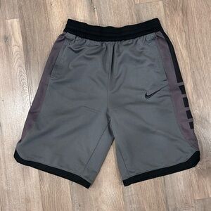 Nike Athletic Shorts in Gray and Black
